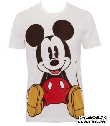 　D&G T恤正面的米老鼠，120英镑，harveynichols.com