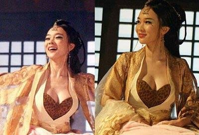 盘点靠丰满胸部上位的女星