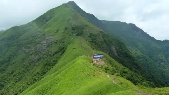 白云客栈除垃圾之行  爱护我们共同的武功山