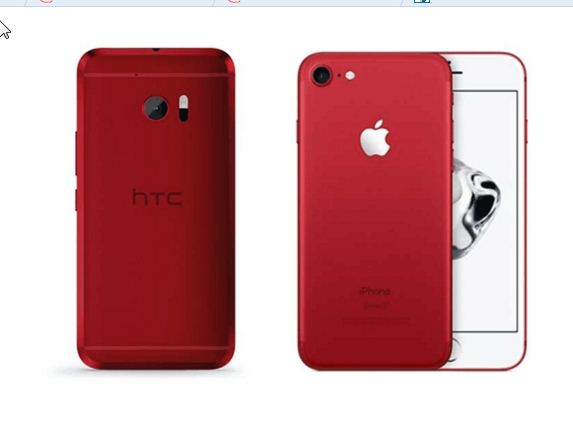 iPhone 7中国红抢先亮相：骚气十足 被指抄袭HTC One  掀起论战！