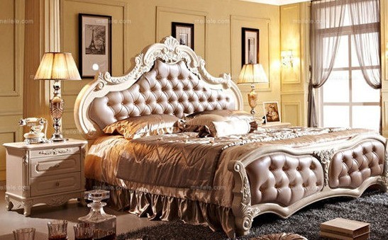 法式双人床 尽显激情浪漫情怀非一般的享受