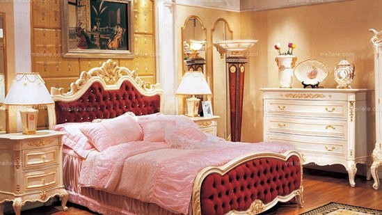 法式双人床 尽显激情浪漫情怀非一般的享受